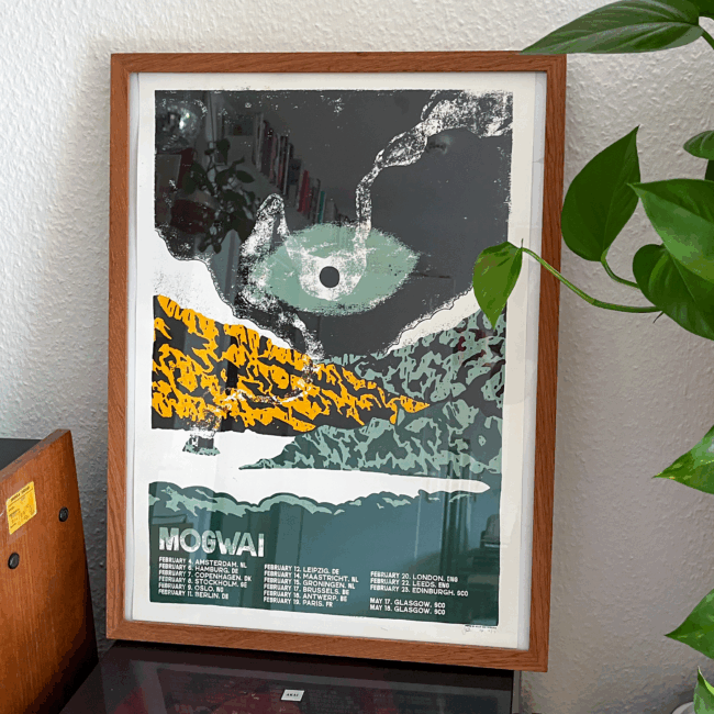 MOGWAI Poster EUROPE